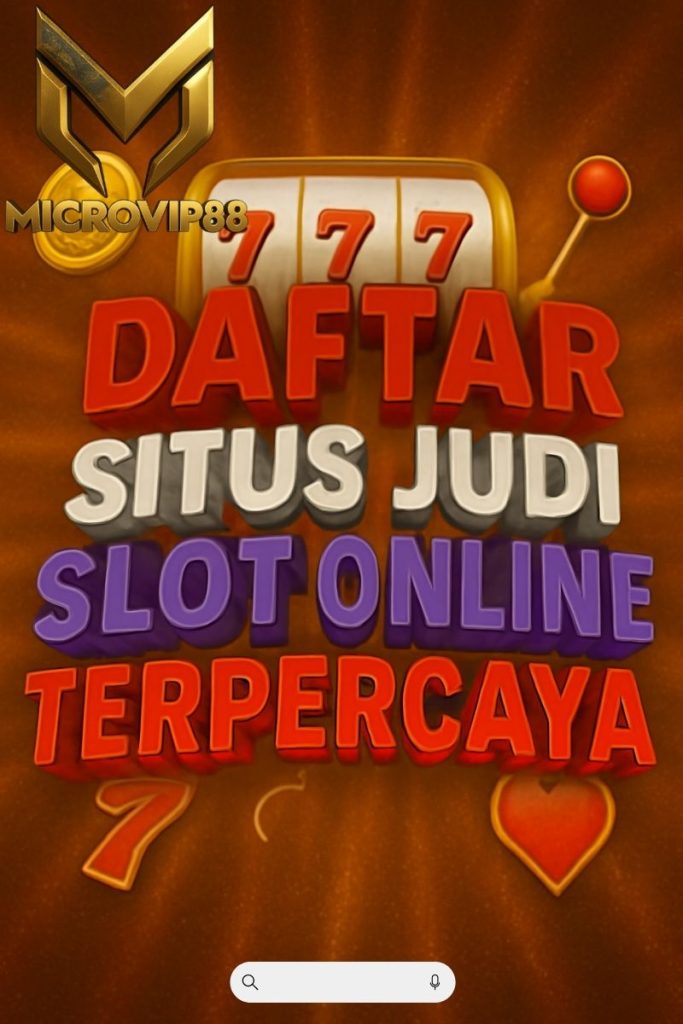 daftar situs judi slot online terpercaya